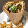 Vegan Portobello Shawarma Pita